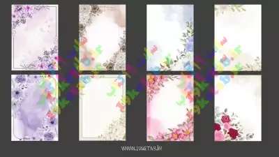 دانلود عکس زمینه طرح گل 1 0