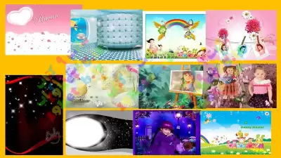 مجموعه تصاویر آلبوم دیجیتال کودک 0