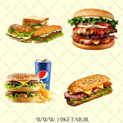 دانلود تصاویر دوربری شده ساندویچ 0