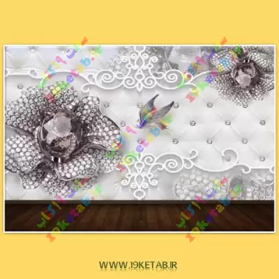 کاغذ دیواری طرح چرم - لایه باز جدیدترین کاغذ دیواری سه بعدی،شیک و با کیفیت طرح چرم