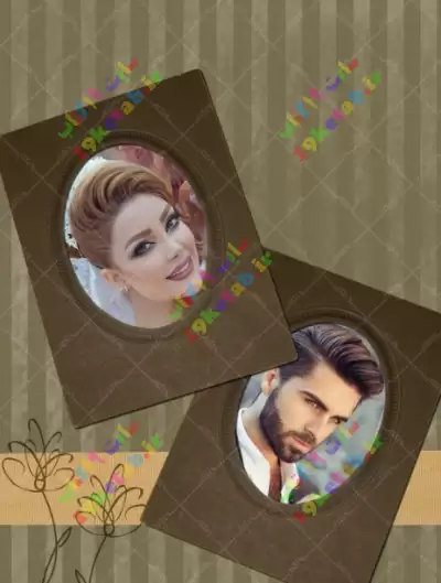 دانلود طرح لایه باز آلبوم دیجیتال عروس 6 0