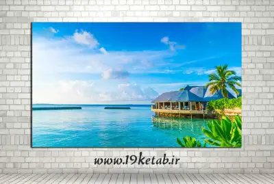 عکس با کیفیت ساحل توریستی 🌴🌳دانلود تصویر استوک با کیفیت ساحل توریستی