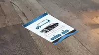 دانلود طرح لایه باز پاکت نمایشگاه اتومبیل ۳